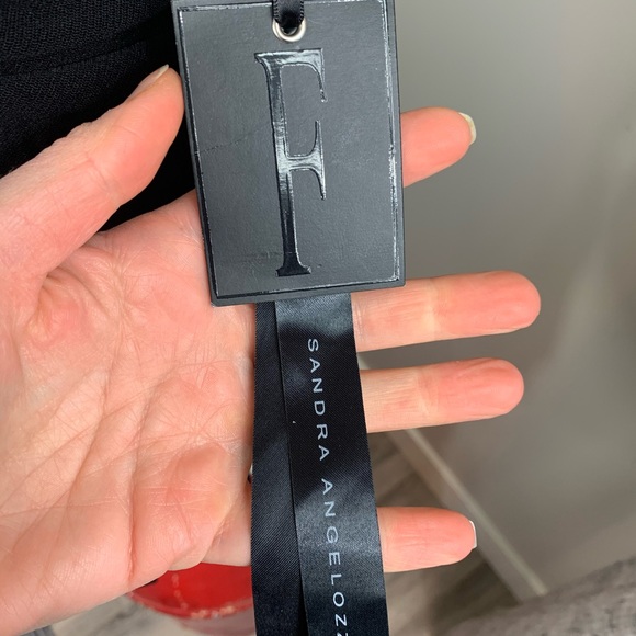 Sandra Angelozzi black babydoll tank size small - Picture 5 of 9